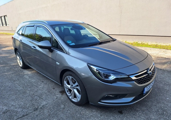 Opel Astra cena 65900 przebieg: 225000, rok produkcji 2017 z Gryfino małe 121